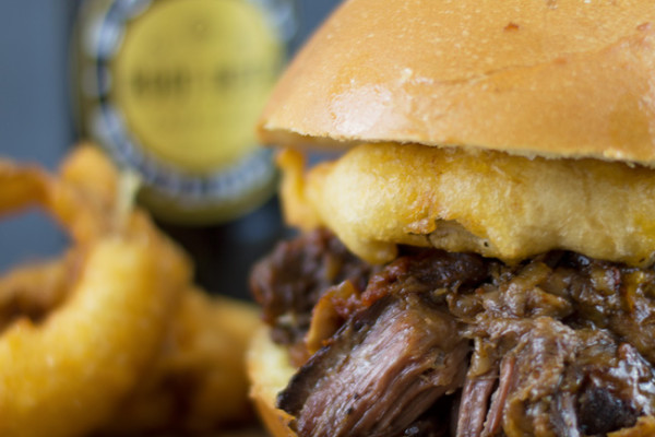 Rootbeer Braised Short Rib Sandwich