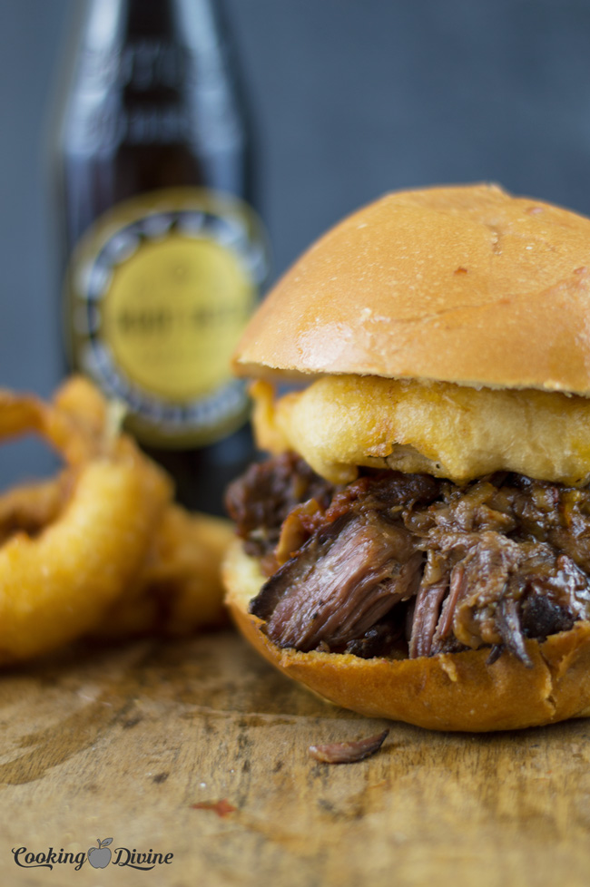 Rootbeer Braised Short Rib Sandwich