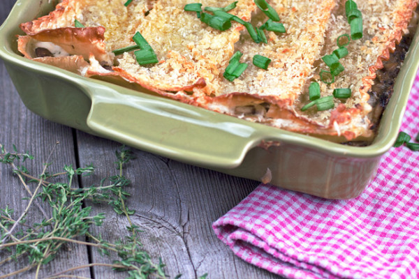 Wild Mushroom Lasagna