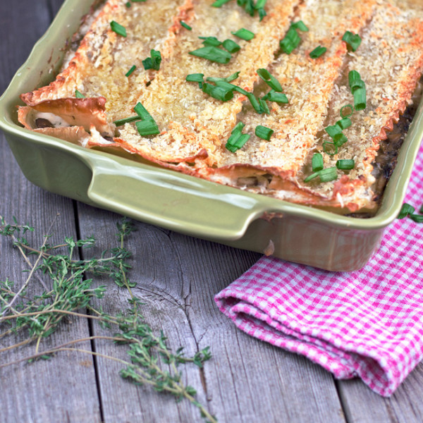 Wild Mushroom Lasagna