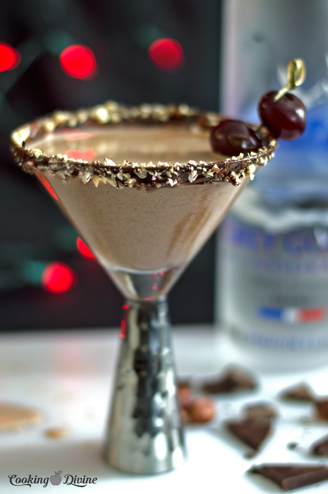 Chocolate-Hazelnut-Martinis