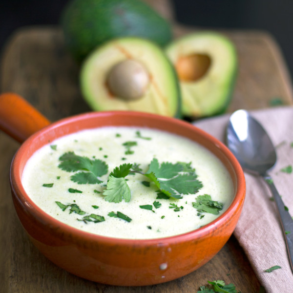 Avocado-and-Cilantro-Cream-Soup