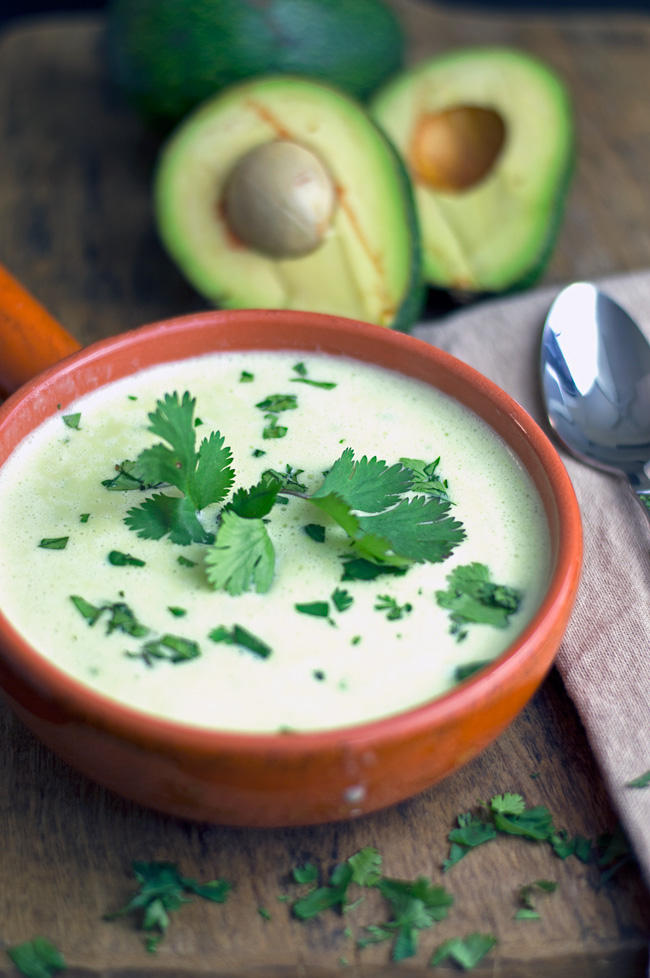 Cilantro-and-Avacado-Soup