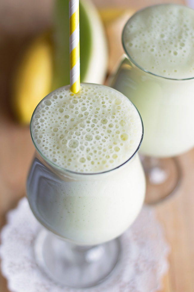 Melon-Ginger-Smoothie