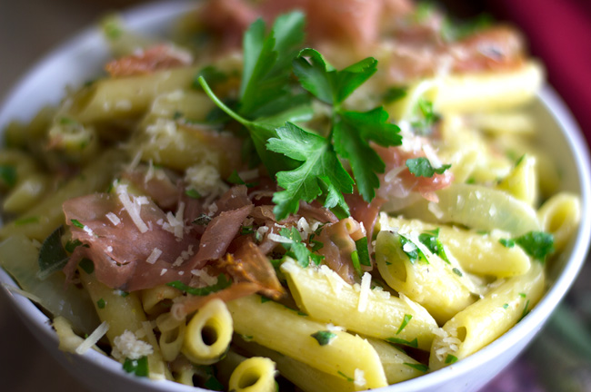 Pasta-with-Prosciutto