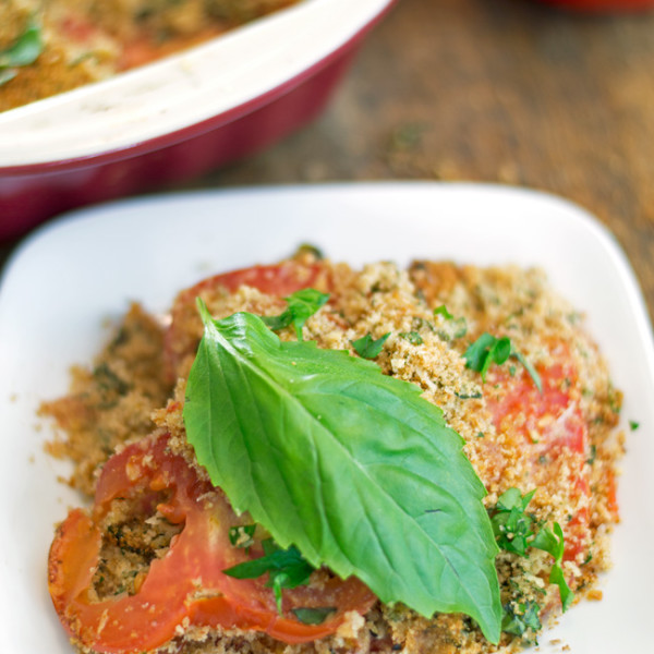 Herb-Crumbed-Tomatoes