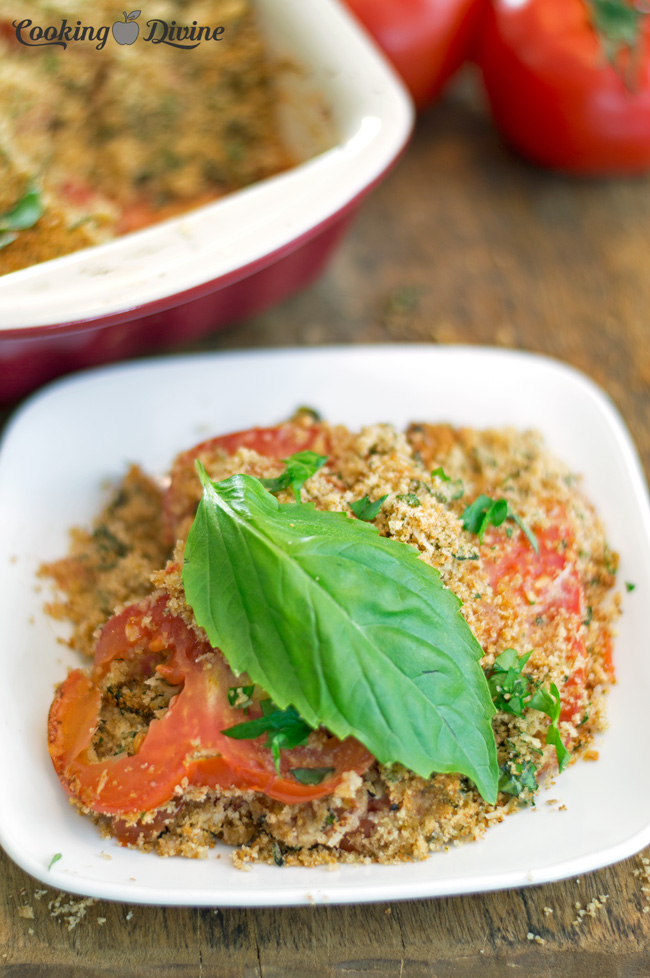 Herb-Crumbed-Tomatoes