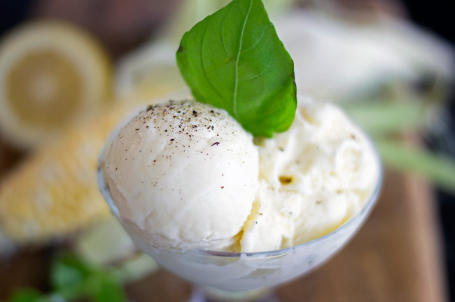 Lemon-Basil-Ice-Cream