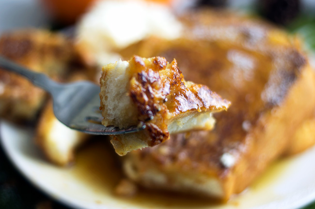 Pumpkin Flavored French Toast