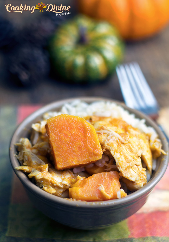 Slow Cook Pumpkin Butter Chicken