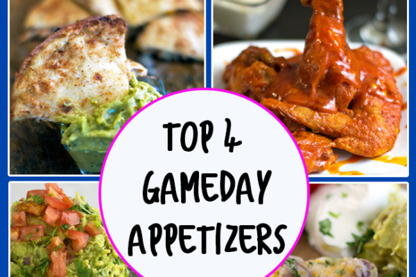 Top 4 Gameday Appetizers