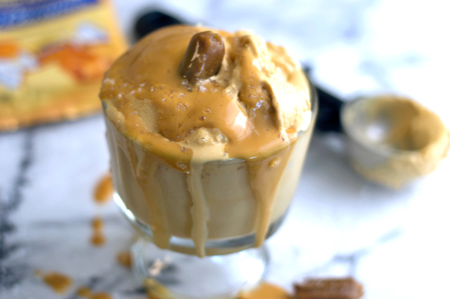 Caramel Ice Cream with Sea Salt