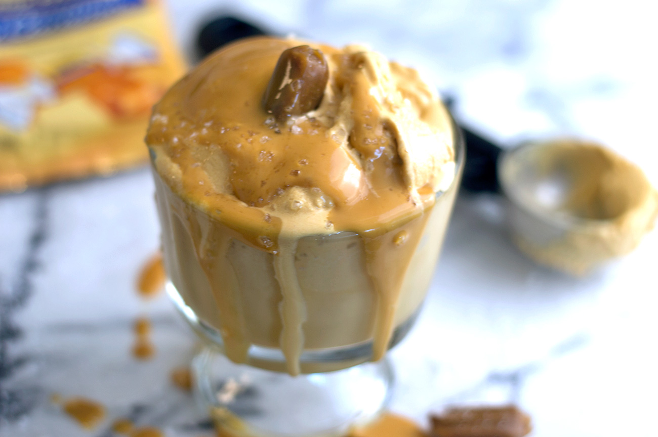 Decadent Sea Salt and Caramel Ice Cream Cooking Divine
