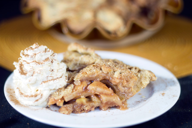 Cheddar Apple Pie