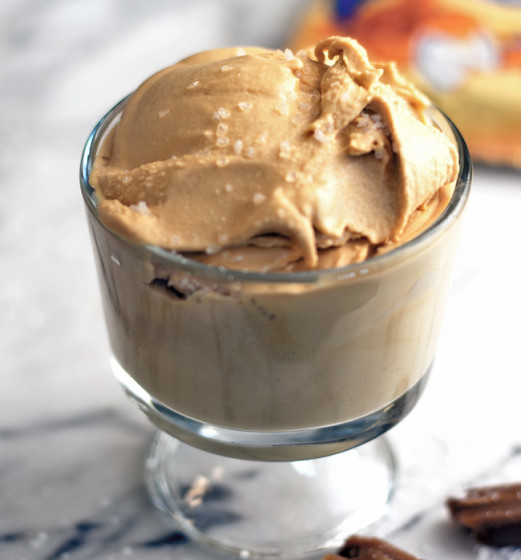 Decadent Sea Salt and Caramel Ice Cream Cooking Divine