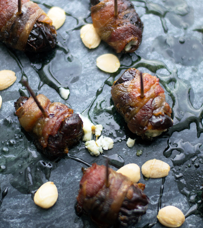 Bacon Wrapped Dates