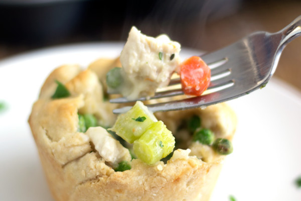 Muffin Tin Chicken Pot Pie