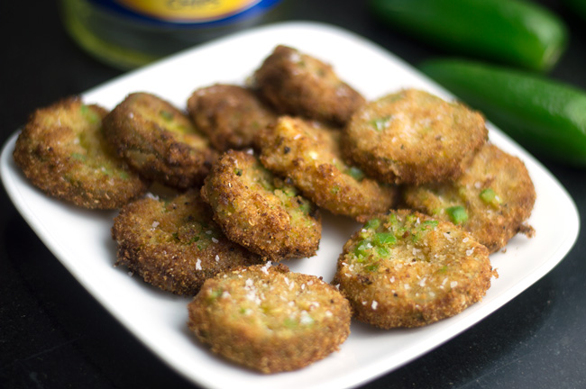 Spicy Fried Pickles