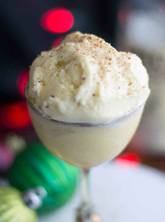 Homemade Eggnog Ice Cream Recipe