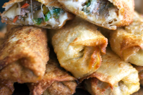 Philly Cheesesteak Egg Roll Recipe